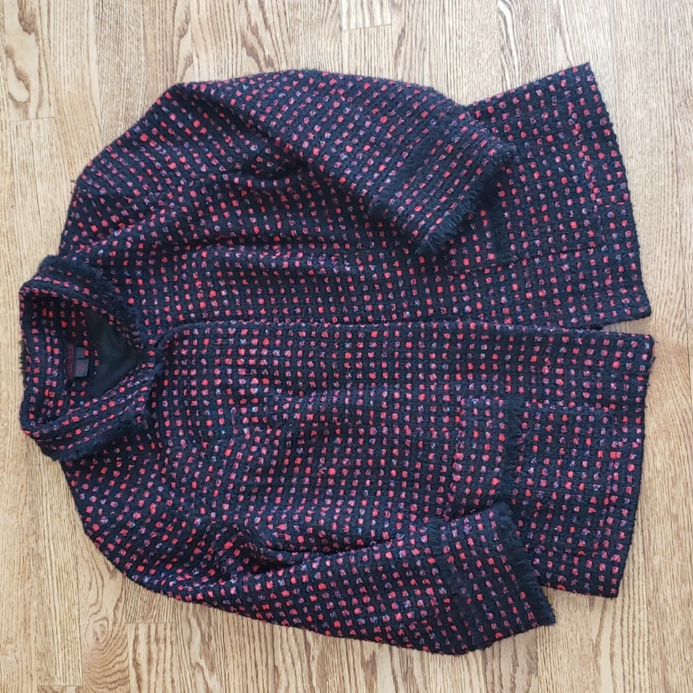 (12) Simon Chang Tweed Business Office Fringe Academia Workwear Professional